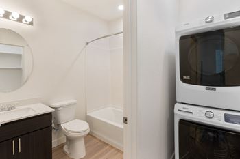 Front load washer & dryer in every home